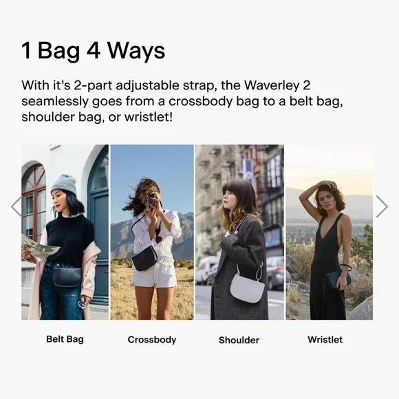 Lo & Sons Waverley 2 Large Saffiano Leather Convertible Bag Ivory/Gold/Camel - Picture 7 of 9